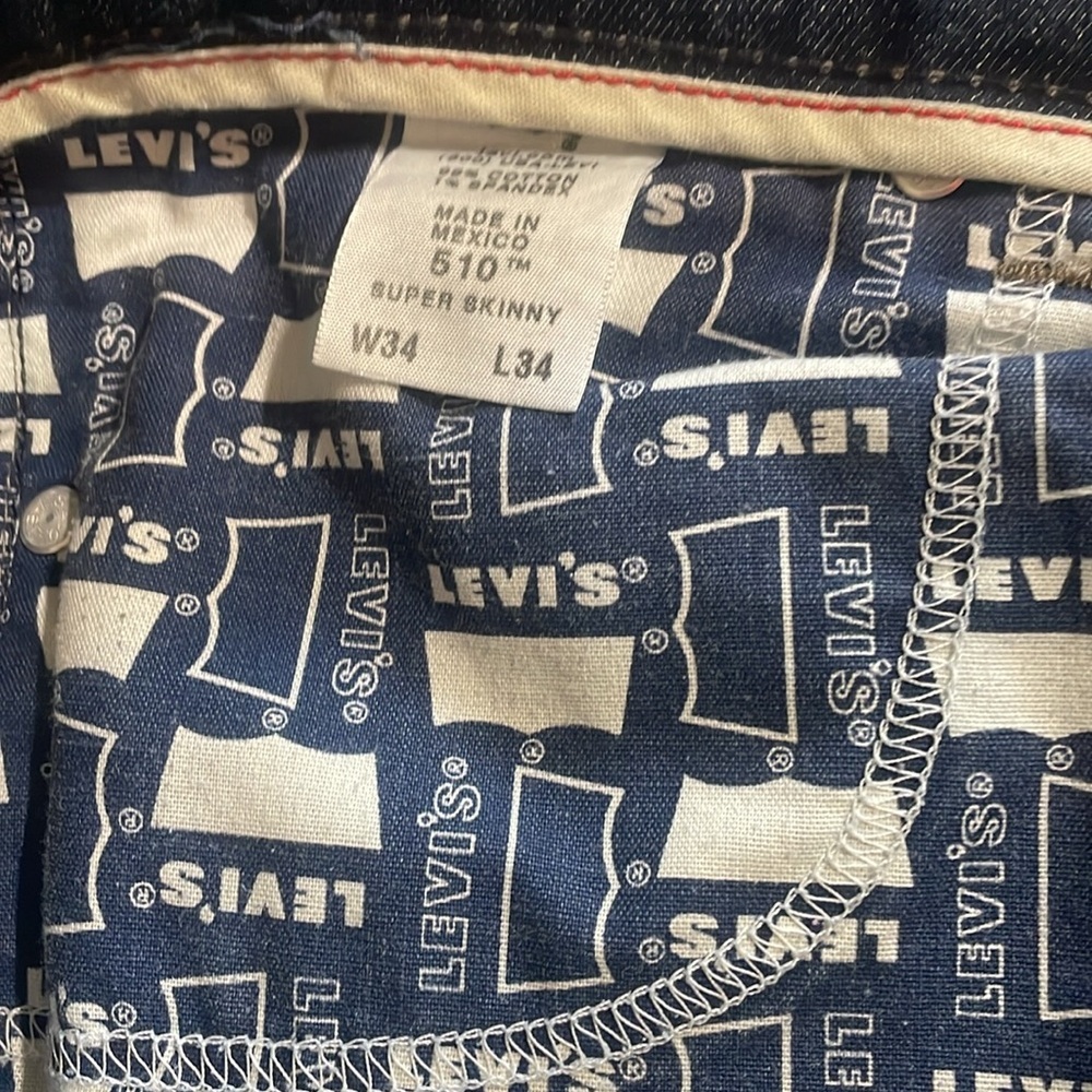 Levi’s -510 - Super Skinny W34 L34 - Picture 3 of 8